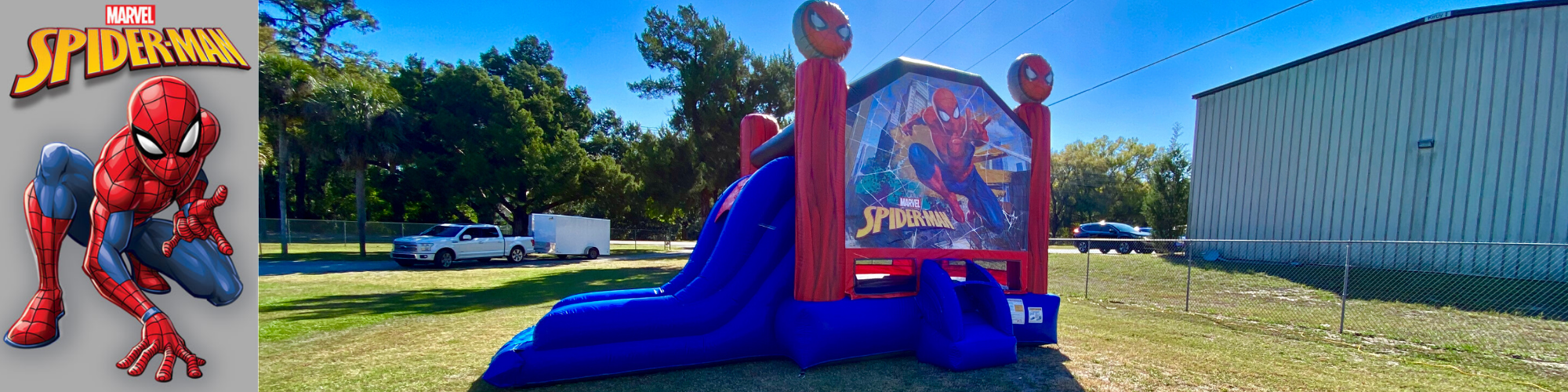 Spiderman Themed Inflatable